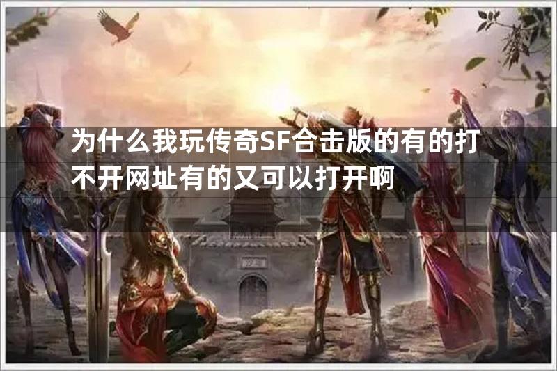 为什么我玩传奇SF合击版的有的打不开网址有的又可以打开啊