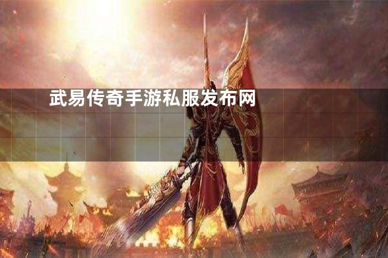 武易传奇手游私服发布网