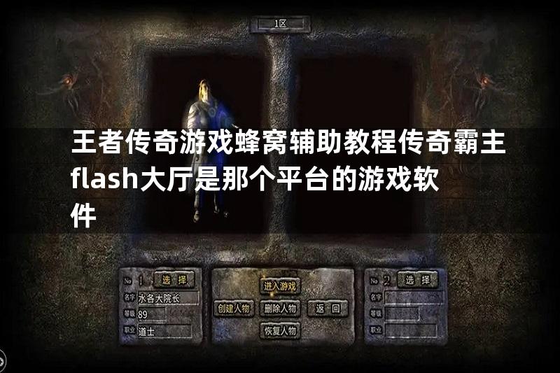 王者传奇游戏蜂窝辅助教程传奇霸主flash大厅是那个平台的游戏软件