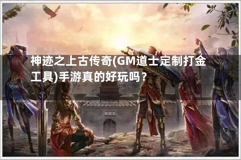 神迹之上古传奇(GM道士定制打金工具)手游真的好玩吗？